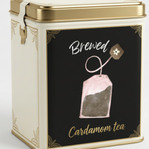 Cardamom tea box